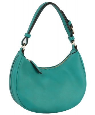 Women's Shoulder leather Bag DX-0184 GREEN